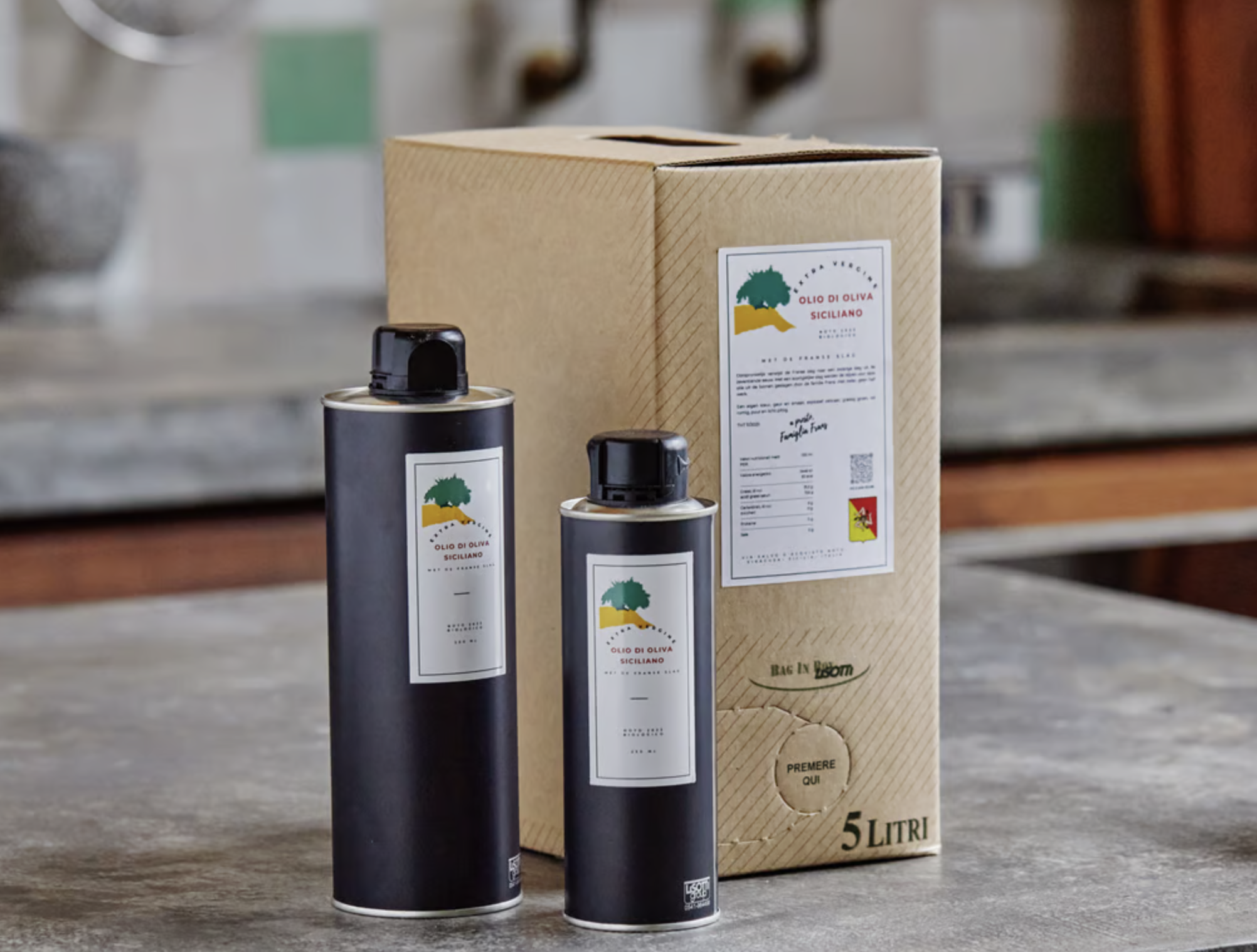 Olio di oliva siciliano