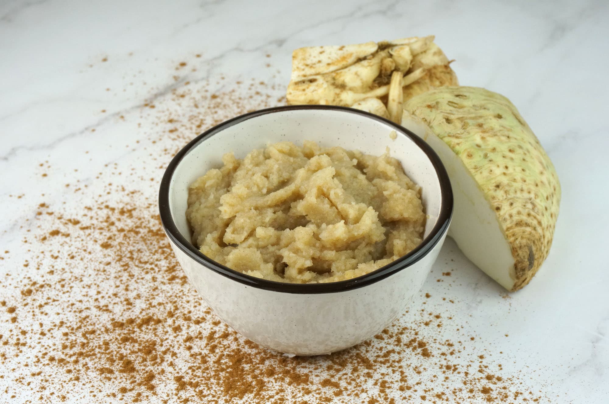 Babyhapje met knolselderij