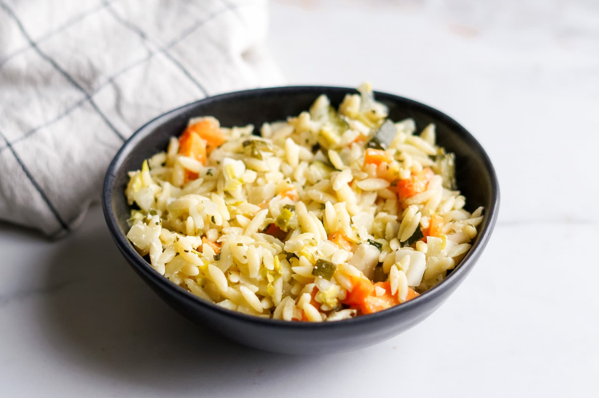 Vega lente orzo recept
